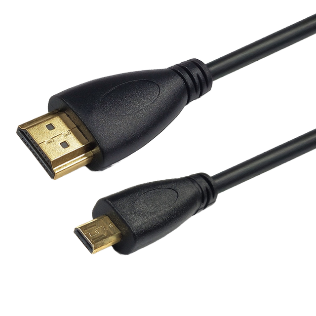 1.4 1080p HD Cable hdmi Male to hdmi Micro Cable for Camera Tablet Computer Mobile Home Projector 60Hz Refresh Rate