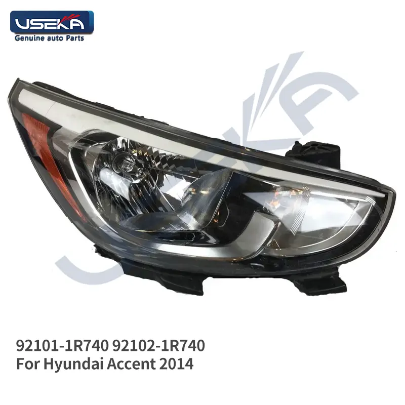 Hyundai Accent araba kafa lambası için 92101-1R740 92102-1R740 olağanüstü fabrika fiyat üreticisi 2014