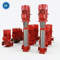 Pompe centrifuge verticale multi-étages CDL en acier inoxydable avec moteur 5 CV pour système de lutte contre l'incendie, pompe jockey et système de sprinkler de surpression