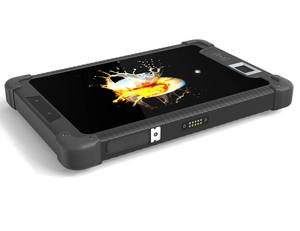 Usine la moins chère 8 ''Android 9 IP65 Tablette PC robuste avec NFC 2D Scanner de codes à barres FBI Scanner d'empreintes digitales RJ45 UHF RFID IRIS - Product Image 2