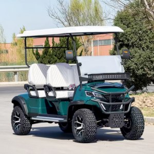 4 posti OEM ODM motorizzato Golf Cart nuovo Design con 48v batteria freno a disco personale strada legale Golf Cart elettrico - Product Image 1