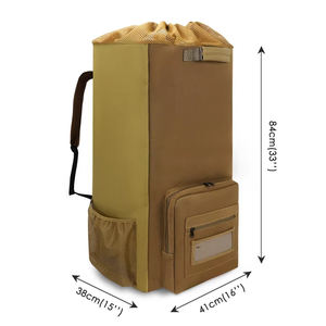 Sac à dos à roulettes pour le linge, sac à linge de voyage imperméable pour la blanchisserie, le dortoir universitaire, l'appartement, les voyages et le camping - Product Image 2