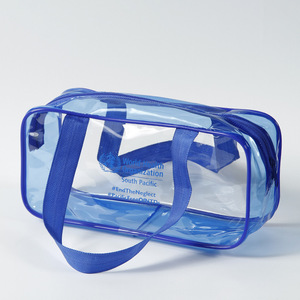 Sac de Rangement Cosmétique Portable et Étanche Personnalisé en PVC Transparent avec Fonction Carte Magnétique – Vente Directe Usine - Product Image 6