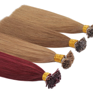 Jasmine Beauty Wholesale U Tip Human Hair Extensions Raw Virgin Double Drawn Remy Silky Straight/Wave Texture 10-30 " length - Product Image 2