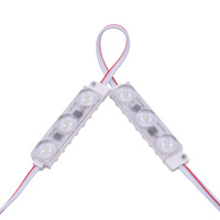Module LED AC110V, 2835 rétro-éclairage 3 leds 1W étanche IP68 publicité Lightbox 110V module LED