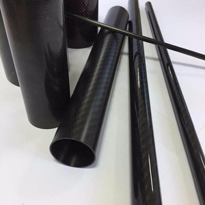 Alto brillo 3k tubo <span class=keywords><strong>de</strong></span> <span class=keywords><strong>fibra</strong></span> <span class=keywords><strong>de</strong></span> <span class=keywords><strong>carbono</strong></span> con alta resistencia - Product Image 2