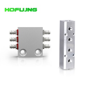 Distribuidor de Gas Dióxido de Carbono, Colector Hidráulico y Neumático Anodizado, Colector de Aire de Aluminio, Colector de Acero Inoxidable Personalizado - Product Image 1