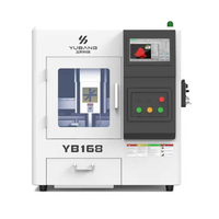Machine de fraisage CNC 5 axes YUBANG pour bijouterie et orfèvrerie, découpe de surface miroir, broche 1,8 kW, précision 0,01 mm