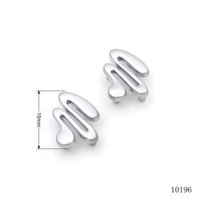 定制锌合金徽标五金件压铸金属徽标贴片徽章适用于皮革钱包包腰带定制3D设计您自己的徽标 - Product Image 1