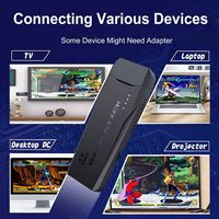 Consola de juegos Arcade con Joystick inalámbrico de 2,4 GHz de doble reproductor 20000 memoria de videojuegos almacenamiento expandible videojuegos y accesorios