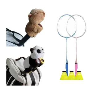 Wholesale mini animal badminton racket handle protective cover tennis badminton handle cover sports supplies