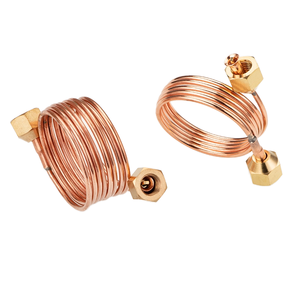 ท่อฝอยทองแดงแรงดันสูงพร้อมน็อตและปลอกนิ้วพื้นผิวเรียบ1ม./1.5ม. สำหรับตู้เย็นและเครื่องปรับอากาศ - Product Image 5