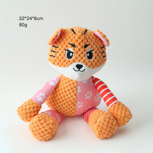 ของเล่นสุนัข ของเล่นสัตว์เลี้ยง ทำจากผ้าคอร์นฟลีซ ทนทานต่อการกัด ของเล่นบดเคี้ยวสำหรับสุนัขและแมว ของเล่นมีเสียง ของเล่นตุ๊กตา - Product Image 5