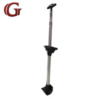 Vente en gros : Dernières pièces de rechange pour poignée de chariot de bagage de voyage, rétractable, 14-16 pouces, entièrement en aluminium et plastique, anti-chute, à commande directe simple