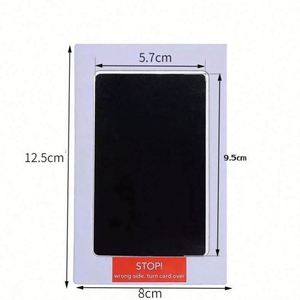 Decorative <b>Deep</b> Wood Grain PVC Photo <b>Frame</b> Safe Non-toxic AZO Customized Size DIY Digital Printing White Bedroom Use Wall - Product Image 6