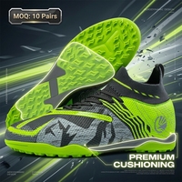 Chaussures de football à tige haute F50 pour unisexe, niveau professionnel, entraînement sur gazon artificiel, chaussures de football avec semelle confortable