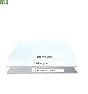 <span class=keywords><strong>Tableau</strong></span> blanc magnétique en verre GAOLESHI, verre trempé de 4 mm, 45x60 cm, sans cadre, certifié TUV, pour bureaux, salles de réunion, éducation - Product Image 4