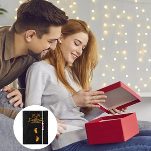 Funda de Fieltro con Patrón de Huellas de Bebé para Guardar el Mutterpass, para Madres y Mujeres Embarazadas, para Guardar el Libro de Maternidad, el Pasaporte, las Fotos de Ultrasonido - Product Image 5