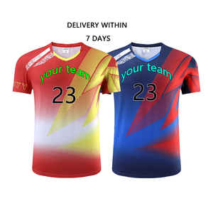 Impresión Gratuita de Uniformes de Fútbol Personalizados, Conjunto Completo Transpirable de Verano, Diseño de Uniforme de Fútbol de Manga Corta, Sublimación - Product Image 1