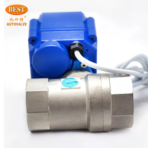 Van C520 Thép Không Gỉ 2 Cách 12V 24V 220V AC DC Micro Động Cơ Điện Bóng Van Với Thiết Bị Truyền Động - Product Image 6