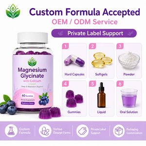 Gommose di Magnesio Glicinato <span class=keywords><strong>per</strong></span> Bambini Senza Zucchero con Vitamina 400/200mg, L-Teanina, <span class=keywords><strong>Camomilla</strong></span> e Melissa <span class=keywords><strong>per</strong></span> Migliorare la Memoria e il Sonno - Product Image 4