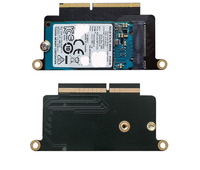 Adaptateur de carte NVME pour disque dur adapté aux MacBook Pro Apple A1708, adaptateur de carte M.2 pour MacBook Pro 2016 et 2017