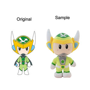 Máquina de fabricación de juguetes de peluche CustomPlushMaker Fábrica personalizada creativa suave peluche lindos animales <span class=keywords><strong>Cuervo</strong></span> juguete de peluche personalizado - Product Image 3