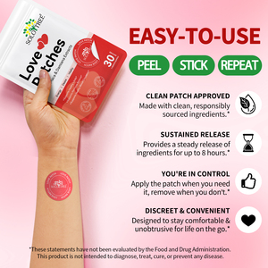 Solotree xách tay tình yêu các bản vá lỗi tự nhiên Libido Booster tình yêu các bản vá lỗi với Maca & Damiana chiết xuất cho phụ nữ và nam giới - Product Image 3