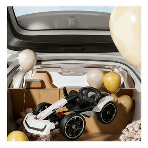 รถยนต์อัจฉริยะสำหรับฟังเพลงพร้อมโหมดรีโมท ไฟเลเซอร์สีเหลืองฉายภาพ ระบบขับเคลื่อนคู่ มอเตอร์ 380 แรง 12V4.5 กำลังไฟ 4 - Product Image 6