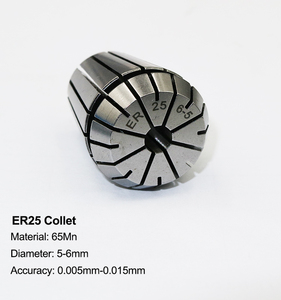 Máy phay công cụ 0.008 mét độ chính xác Collet kích thước đầy đủ er8/11/16/20/25/32/40/50 đàn hồi Collet - Product Image 2