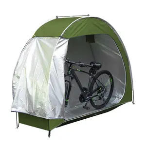 防水自行车储物棚重型牛津储物帐篷自行车割草机园林工具户外自行车帐篷盖