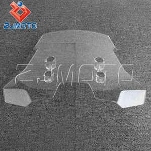 Pare-brise de moto Protection contre le vent Grand pare-brise pour SUZUKI V-STROM 800DE 2023-2024 | Noir/Fumée/Clair - Product Image 2