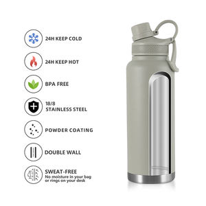 Botellas de Agua Deportivas de Lujo de 40 oz, de Doble Pared, para Gimnasio y Exteriores, con Logotipo Personalizado - Product Image 5