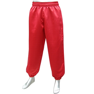 Uniforme de Tai Chi en satin léger 100% polyester, comprenant une veste et un pantalon à taille élastique avec cordon de serrage - Product Image 4