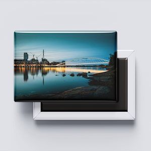 Cadeau promotionnel aimant de réfrigérateur en fer blanc de haute qualité, impression personnalisée sur mesure, thème <span class=keywords><strong>Finlande</strong></span>, photo, <span class=keywords><strong>voyage</strong></span>, tourisme - Product Image 5