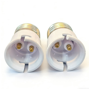 อะแดปเตอร์ขั้วหลอดไฟ E27 เป็น B22 แบบเกลียวเป็นขั้วเสียบแบบ Bayonet สำหรับหลอดพลาสติก ใช้ในครัวเรือน ตัวแปลงขั้วหลอดไฟ - Product Image 3