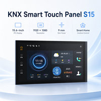 Panneau tactile mural Home Assistant pour système domotique KNX, interrupteur mural intelligent KNX pour appartement et hôtel