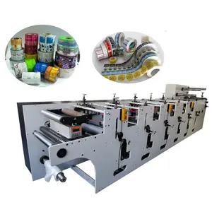 Flexo label printer 6 color flexo label printing machine