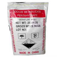 Métasilicate de sodium pentahydraté de qualité industrielle à dissolution rapide