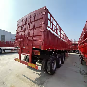 Venta Directa de Fábrica: Semirremolque de 3 Ejes con Barandas Altas, Remolque Personalizado con Barandas, Semirremolque de Carga con Barandas de 60 Toneladas a Bajo Precio - Product Image 3