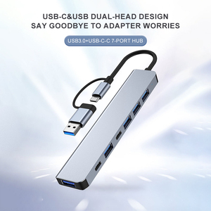 8 <strong>in</strong> 1 Usb Hubs Multiport Dock Support TF/PD Reading USB 3.5mm Audio Type C Multi-<strong>Port</strong> Supports TYPE-C Channel <strong>Computer</strong> Usb Hub - Product Image 5