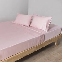 Ensemble de draps-housses 4 pièces pour lit Queen Size, 100% fibre de bambou, 300 fils, respirant, rafraîchissant, poches profondes 16 pouces