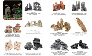 Acquario arancione <span class=keywords><strong>drago</strong></span> artificiale pietra di <span class=keywords><strong>roccia</strong></span> - Product Image 6