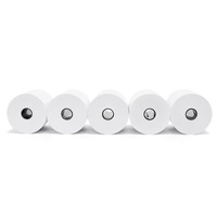 Rouleaux de papier thermique pour caisse enregistreuse POS, formats 57x30mm, 57x40mm, 57x50mm, 80x50mm, 80x60mm, 80x70mm, 80x80mm