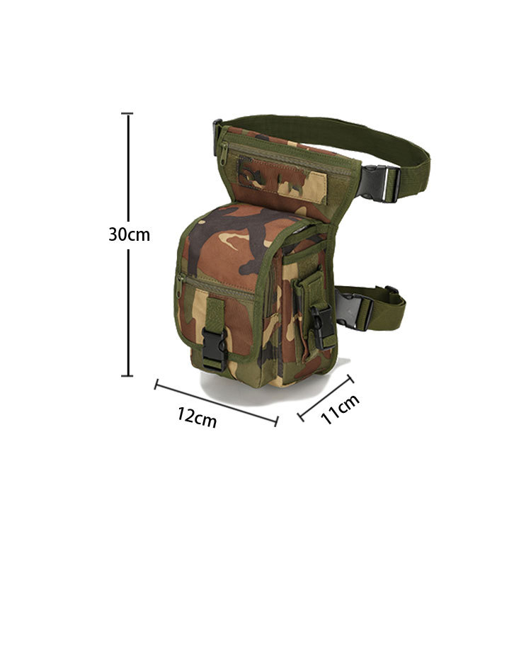 2022 Waterproof Outdoor Military Tactical Bag Drop Mens Waist Leg Tool Pouch Bag For Hiking