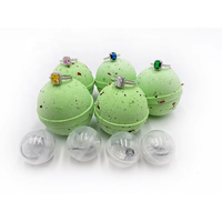 Nouvelles Bombes de Bain Effervescentes Bio Tendance pour Spa, Riches en Bulles Naturelles, Pétale de Fleur avec Anneaux Surprise, Économiques et Élégantes