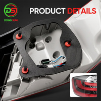 Conjunto de Luces Traseras LED 63217251957 63217251958 Compatible con BMW Serie 3 M3 E92 Coupé LCI 2008-2013, Lámpara Trasera Ahumada