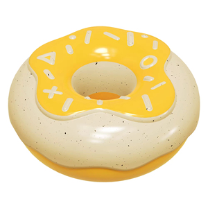 Global Original Wholesale a Mazon Hot Sale TPR Bite-Resistant Teething Chewing <b>Toy</b> Donut Squeaky <b>Toy</b> Dog Chew <b>Toy</b> for Dog - Product Image 3
