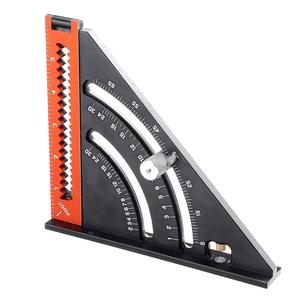 Dụng Cụ Mộc Đa Năng Gấp Được Bằng Hợp Kim Nhôm Tiện Dụng Có Thể Kéo Dài <span class=keywords><strong>2</strong></span> Trong <span class=keywords><strong>1</strong></span> Thước Vuông Hình Tam Giác - Product Image 2