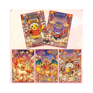 YQ Wholesale Meowth's Oath Pokmoned Claw Collector's Edition Shikishi Fan Art Paper Pokemoned Art Boards Blind Box Collector - Product Image 3